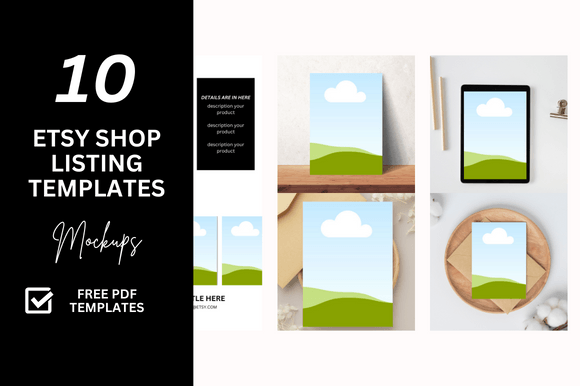 10 Etsy Digital Shop Templates Link: Elevate Your Brand