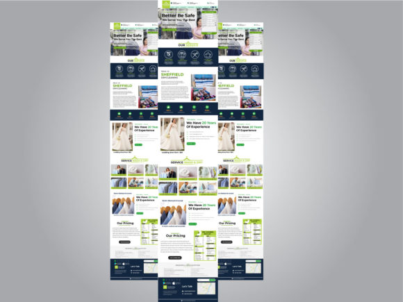 Drycleaning Landing Page Templates: A Professional Blueprint for Business Growth
