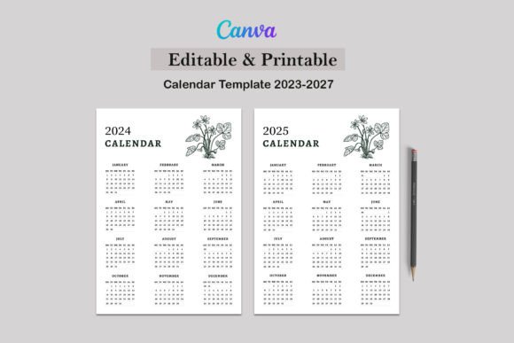 Master Your Schedule: The Ultimate Guide to Editable Calendar Templates 2024-2027