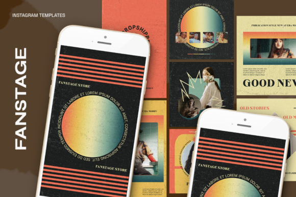 Optimizing Instagram Visuals with Fanstage Templates and Smart Object Technology