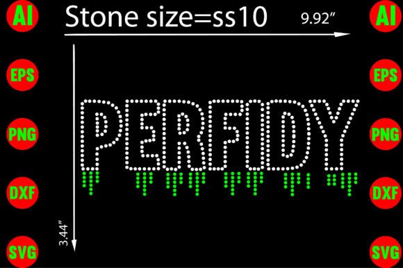 Perfidy Rhinestone Templates: A Design Resource for Every Creator